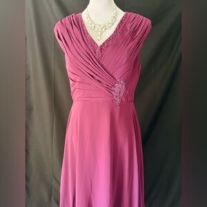 Elegant Purple Dress